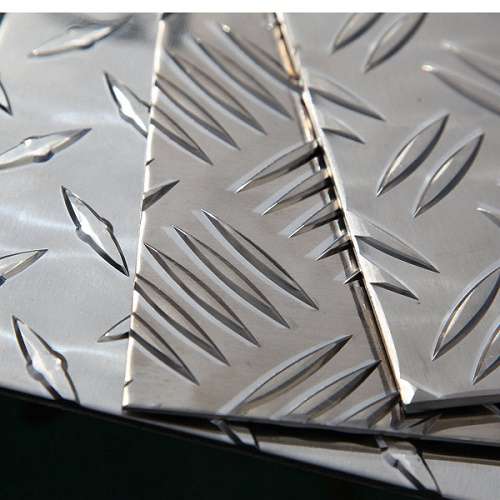 Алюминиевый рифленый лист (Квинтет) 1.2 мм ДУЭТ